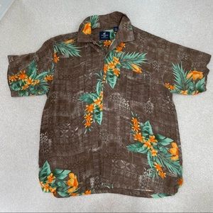 Caribbean Joe Vintage Men’s Hawaiian Shirt – Large